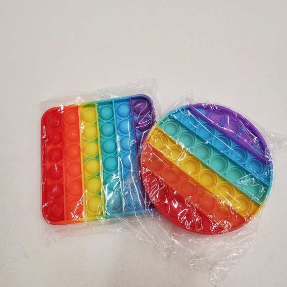 Circle Push Pop Bubble Sensory Fidget. - Picture 3 of 3